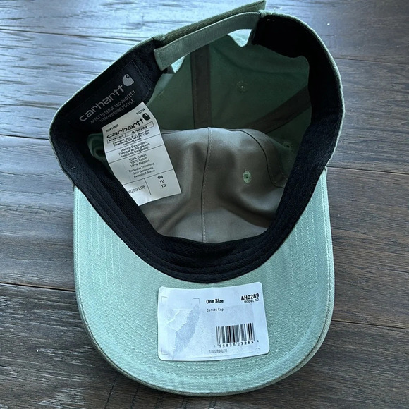 Carhartt Force Sweatband,Canvas 100% cotton,fast dry,hook/loop,logo patch cap - Picture 5 of 6